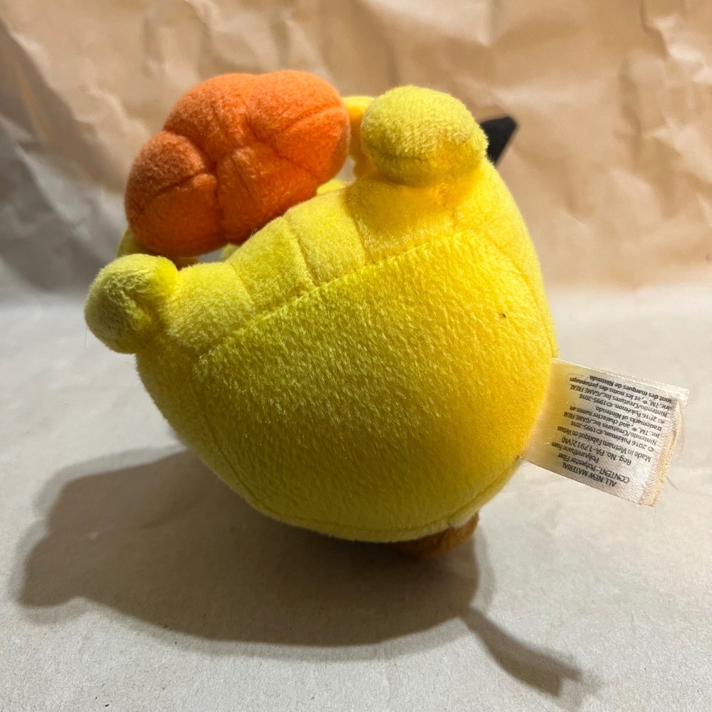 Tomy 8" Pikachu Plush Yellow Halloween Pumpkin Pokemon T18630 2016 Holiday - Picture 6 of 6